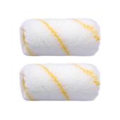 RICAMBIO RULLINO RIGA GIALLA  10 CM - CONF. 2 PZ