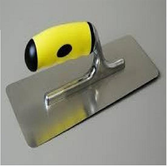 FRATTAZZO INOX LAMA TRAPEZ. SPIGOLI ARR. 110X270