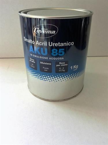 859 - SMALTO AKU OPACO B KG.1 COL. BIANCO