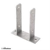 PORTAPILASTRO A STAFFA U 120X50