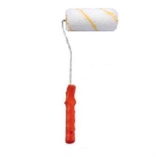 RULLOTTO RIGA GIALLA CON MANICO 10 CM