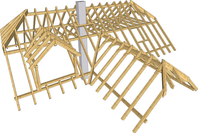 struttura tetto